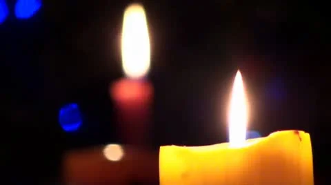 Candles Stock Footage 10587547