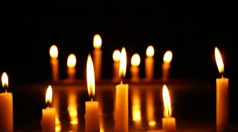 Candles Stock Footage 10715123