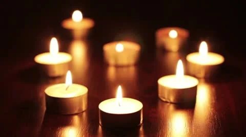 Candles Stock Footage 10769961