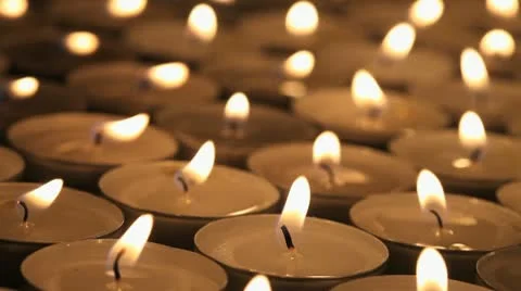 Candles Stock Footage 10803405