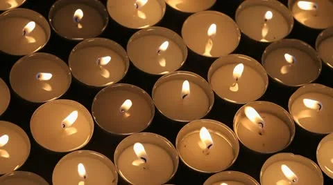 Candles Stock Footage 10803424