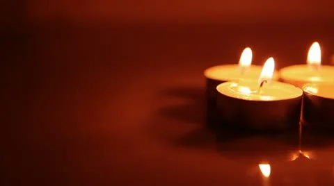 Candles Stock Footage 12731682