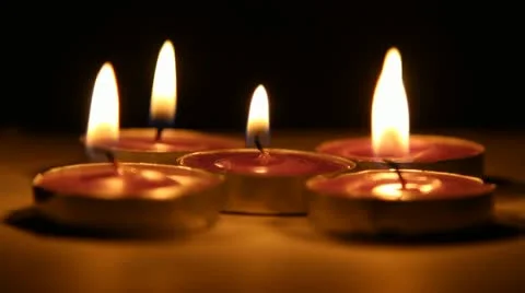 Candles Stock Footage 21228907