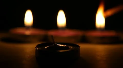 Candles Video stock 21229104