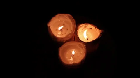 Candles Stock Footage 24798465