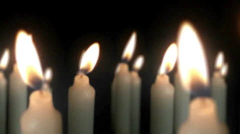 Candles Stock Footage 32249987
