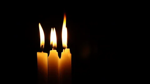 Candles Stock Footage 33622479