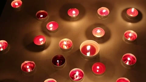 Candles Stock Footage 40753727