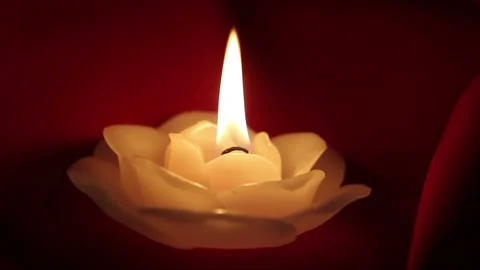 Candles. Video stock 91026882