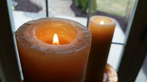 Candles Stock Footage 96729397
