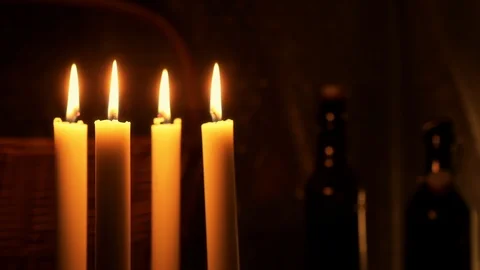 Candles. Stock Footage 98938796