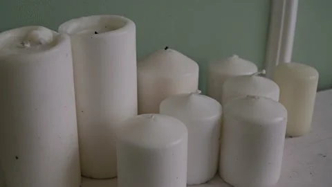Candles Stock Footage 150785922