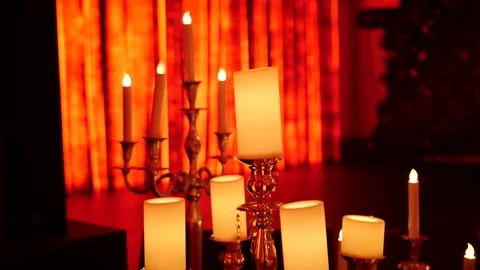 Candles Stock Footage 194693163