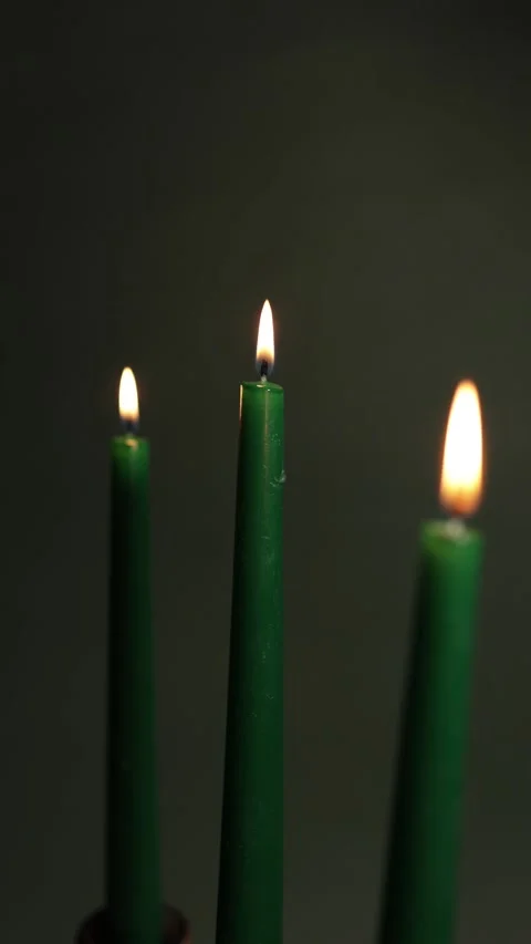 Candles Stock Footage 322627070