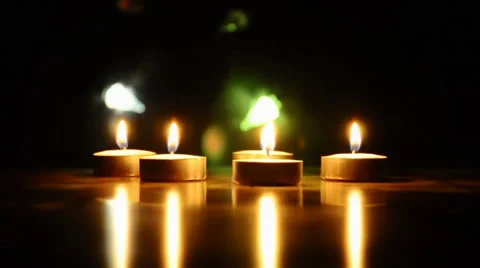 Candles II Stock Footage 33622545