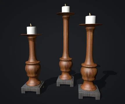 Candles Stock Illustration