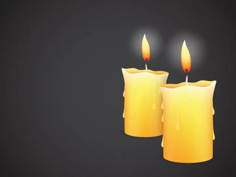 Candles Stock Illustration