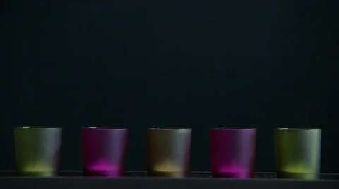 Candles lighting Video stock 709160