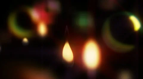 Candles lighting up 스톡 동영상 30952005