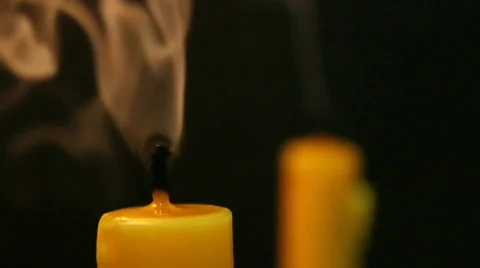 Candles out Stock Footage 708523