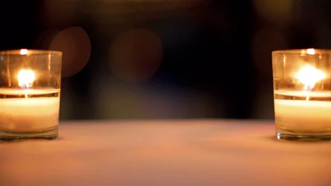 Candles At A Party Видео 129624470