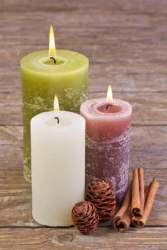 Candles Stock Photos