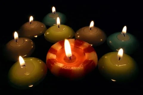 Candles Stock Photos