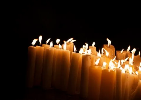 Candles Fotos Stock