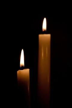 Candles Stock-Fotos