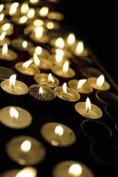Candles Stock-Fotos