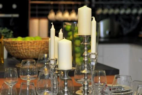 Candles Stock Photos