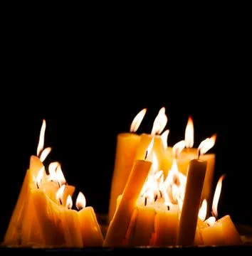 Candles Fotos Stock