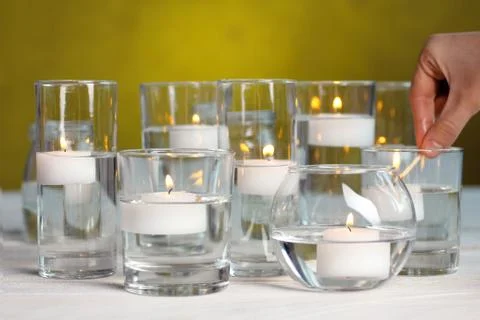 Candles Stock Photos