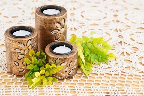 Candles Stock Photos