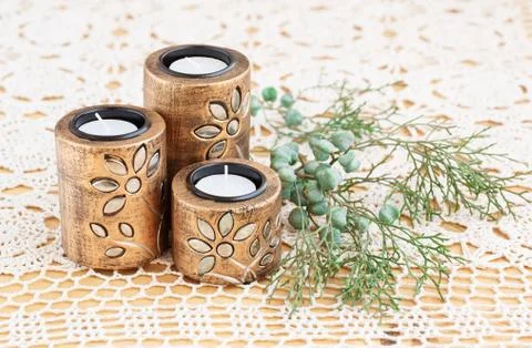 Candles Stock Photos