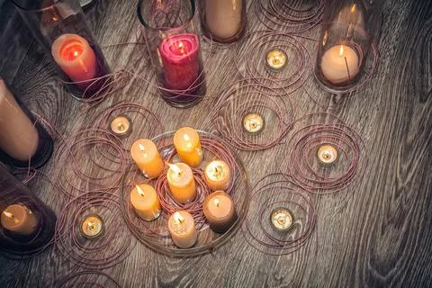 Candles 스톡 사진