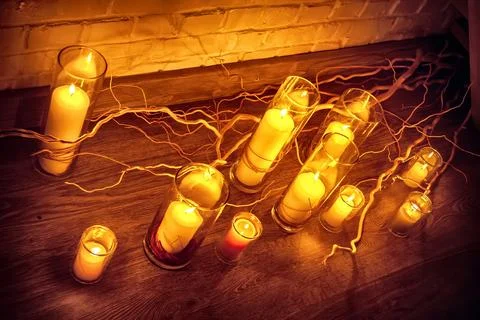 Candles 스톡 사진