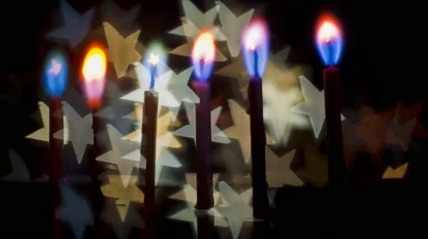 Candles time lapse 库存影片 56568315