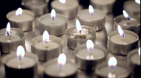 Candles turn off Видео 817728