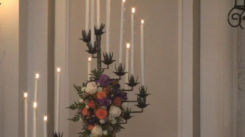 Candles05 Stock Footage 556177
