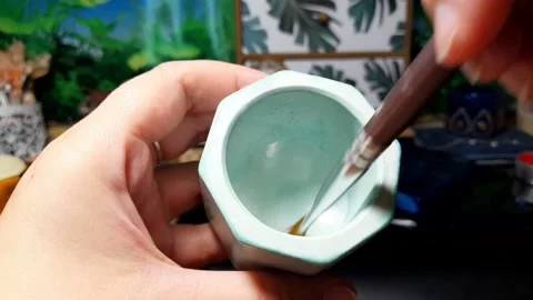 Candlestick and tea candle Video stock 242626787