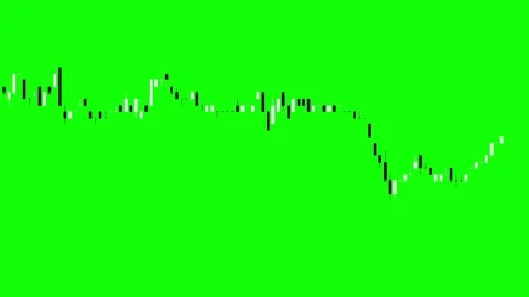 Candlestick chart on color background of stock market investment trade. Stock Footage 83417535