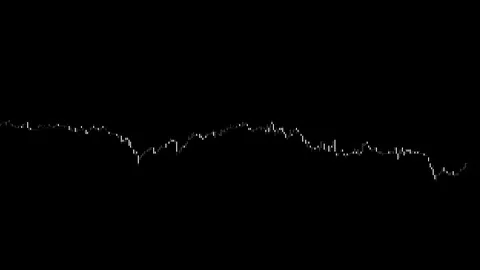 Candlestick chart on color background of stock market investment trade. Stock Footage 83417723