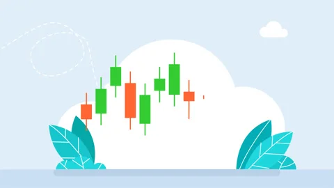 Candlestick chart for trading, stock exchange, crypto price analysis. Exchange Stock Footage 320932789