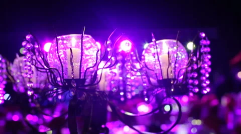 Candlestick holder Stock Footage 51231760