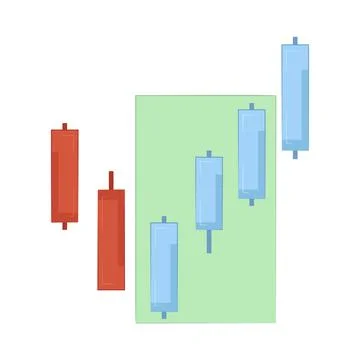 Candlestick Illustration Stock Illustration