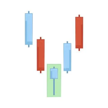 Candlestick Illustration Stock Illustration