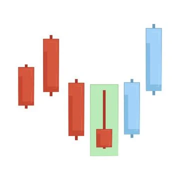 Candlestick Illustration Stock Illustration