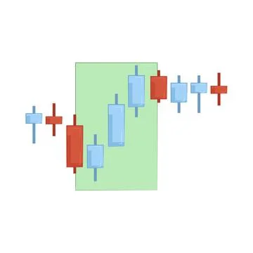 Candlestick Illustration 스톡 일러스트