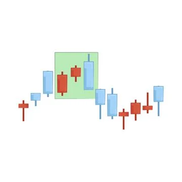 Candlestick Illustration Stock Illustration